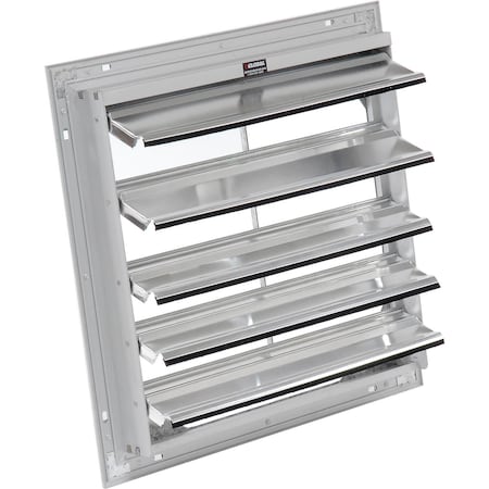 Global Industrial Shutter For 18in Venturi Mounted Exhaust Fan, 21-1/8inW 245730